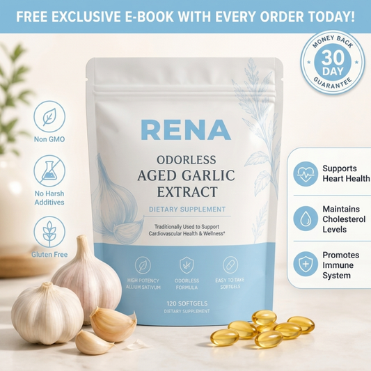 Aged Garlic Extract - 7500mg Odorless Softgels